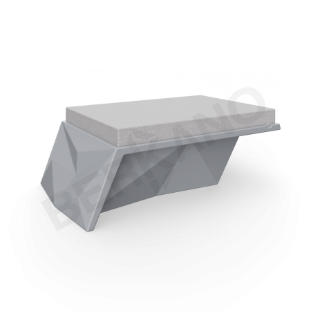 Угловой модуль Quaro с подушками Graphite, Gray