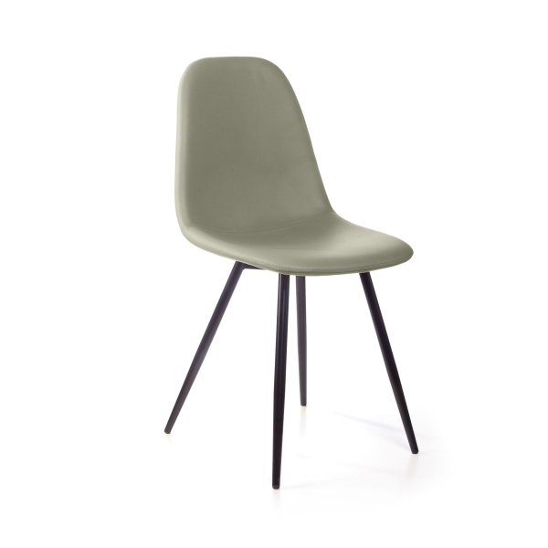 Стул Тед, нанокожа Palermo 03, серый от интернет-магазина IDODOM.RU