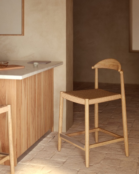 Полубарный стул Glynis эвкалипт от интернет-магазина IDODOM.RU