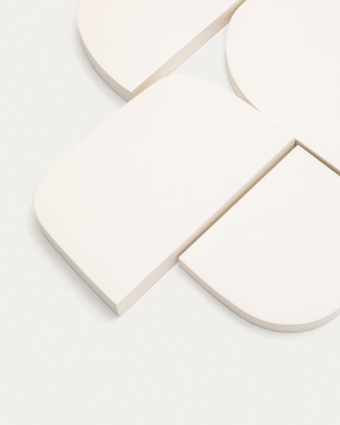 Настенная панель Danei бело-красная 50 x 30 см от интернет-магазина IDODOM.RU