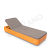 Шезлонг Grace Orange, Cappuccino