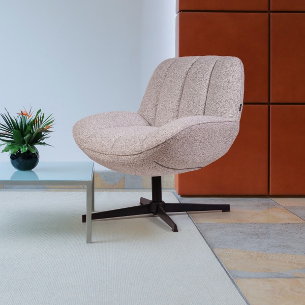 Кресло с кручением Mateo, светло-серый от интернет-магазина IDODOM.RU