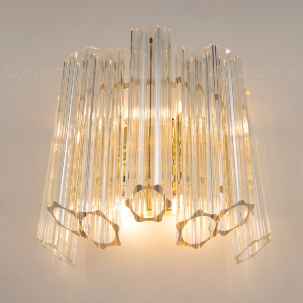 Бра Cloyd CAPOTE W4 / шир. 32 см - золото (арт.20241) от интернет-магазина IDODOM.RU