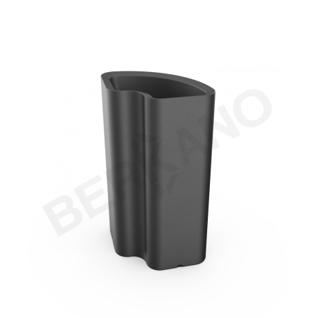 Кашпо Vittorio 80an DB Coal Black