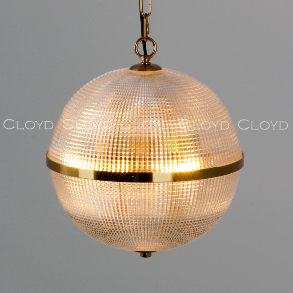 Подвесной светильник Cloyd BEHAIM P3 / Ø30 см - латунь (арт.11693) от интернет-магазина IDODOM.RU