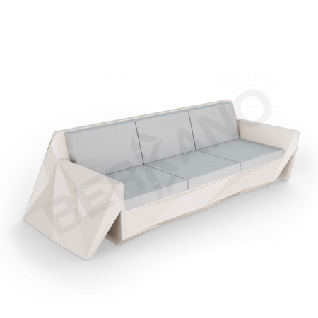 Диван Quaro с подушками Cappuccino, Gray