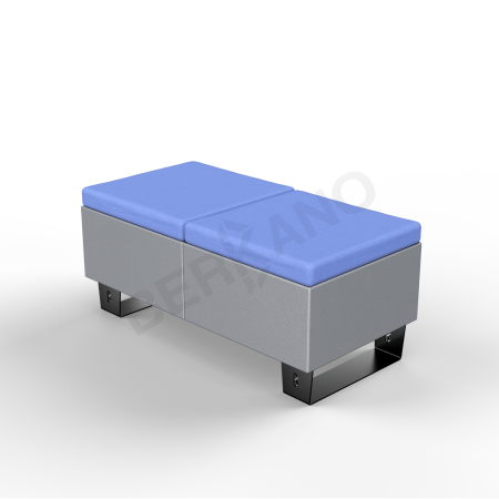 Скамейка Brick 120 Graphite, Navy
