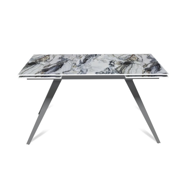 Стол раскладной Asti (140+40+40), керамика глянцевая Cold Jade от интернет-магазина IDODOM.RU