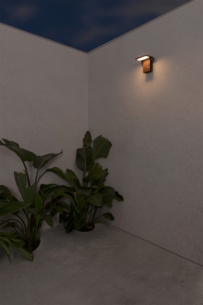 Деревянное бра Wood серое от интернет-магазина IDODOM.RU