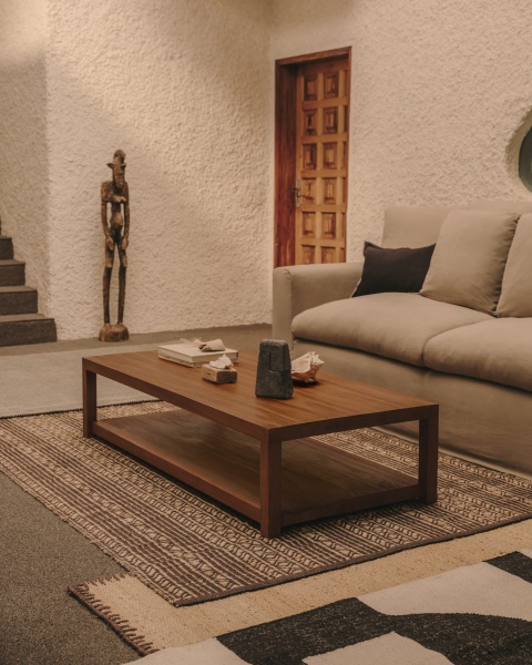 Sorina Ковер из натурального джута с зеленой каймой 200 x 300 от интернет-магазина IDODOM.RU