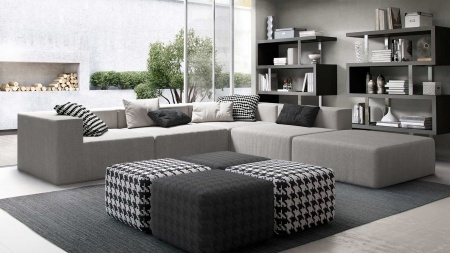 Модуль диван Драм оттоманка 113-L от интернет-магазина IDODOM.RU