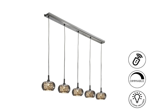 Подвесной светильник Arian 5L DIMABLE от интернет-магазина IDODOM.RU