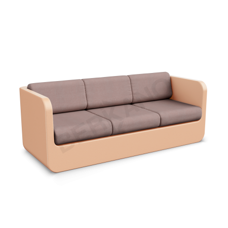 Диван Grace с подушками Terracotta, Cappuccino