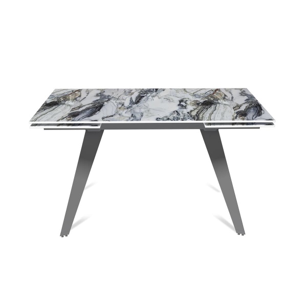 Стол раскладной Rhein (140+40+40), керамика глянцевая Cold Jade от интернет-магазина IDODOM.RU