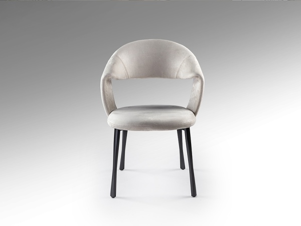 Willy Стул каменно-серый/черный от интернет-магазина IDODOM.RU