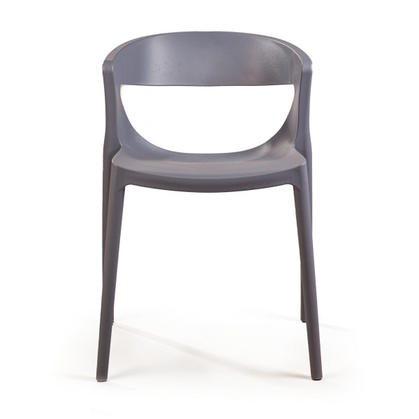 Стул LEXA, пластик серый от интернет-магазина IDODOM.RU