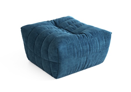 Пуф ДеФранс™️ Слим 70/70 - Ямайка шенилл уличная