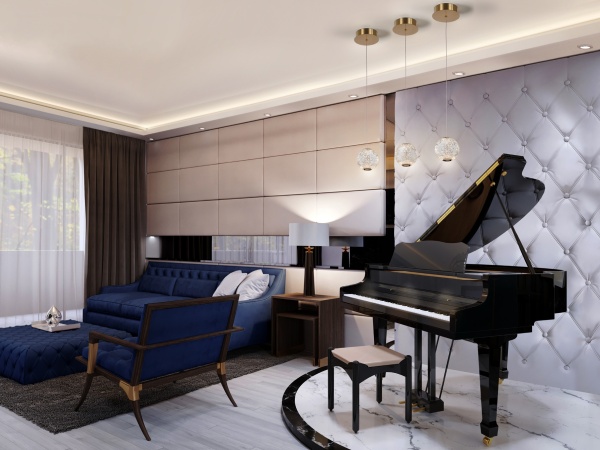 Подвесной светильник Austral LED 1L Ø12 золото от интернет-магазина IDODOM.RU