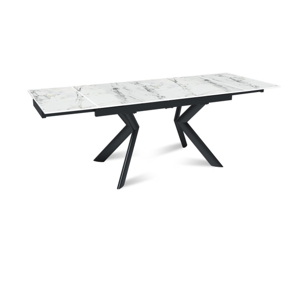 Стол раскладной Bridge (140+40+40), керамика глянцевая Ice Jade от интернет-магазина IDODOM.RU