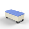 Скамейка Brick 120 Bone Brown, Navy