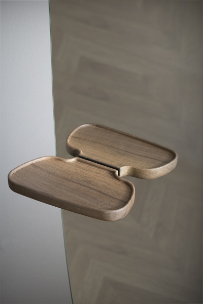 Зеркало настенное Momentos орех от интернет-магазина IDODOM.RU