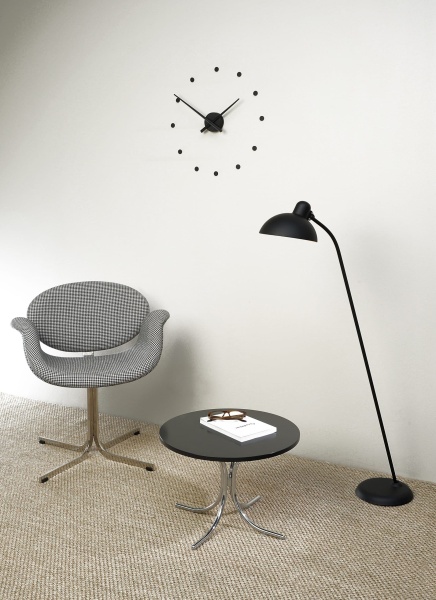 Часы Oj Mini Black 50 см (черный) от интернет-магазина IDODOM.RU