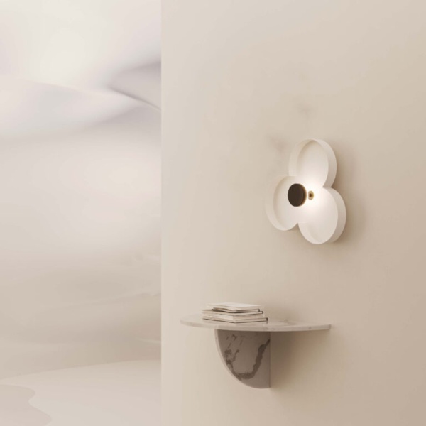 Настенный светильник Oket белый от интернет-магазина IDODOM.RU