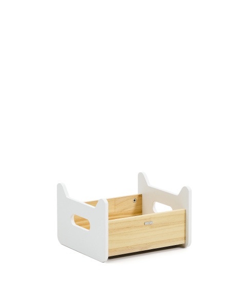 Детский табурет/ступенька Cecilia из массива натурального и белого FSC сосны от интернет-магазина IDODOM.RU