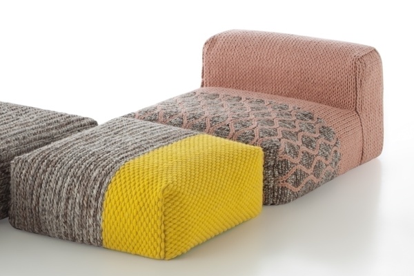 Пуф модульный Mangas Space Rhombus Pink от интернет-магазина IDODOM.RU