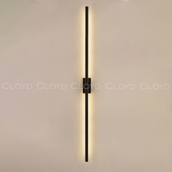 Бра Cloyd LINEAS-B W1 / выс. 100 см- 3000K - черный матовый (арт.20457) от интернет-магазина IDODOM.RU