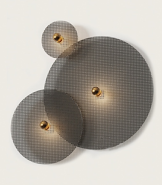 Бра Tan Tan A1053/10 см золотой металл + 1125/60 см черный ротанг от интернет-магазина IDODOM.RU