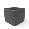 Кашпо Cubo 80 Graphite