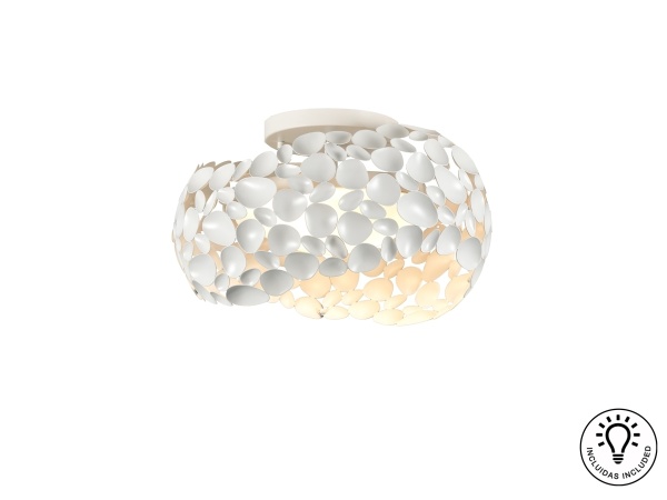 Потолочный светильник Narisa 5L Ø47 белый от интернет-магазина IDODOM.RU