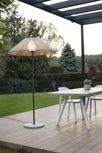 Торшер Saigon OUT C100 серый/бежевый 2M от интернет-магазина IDODOM.RU