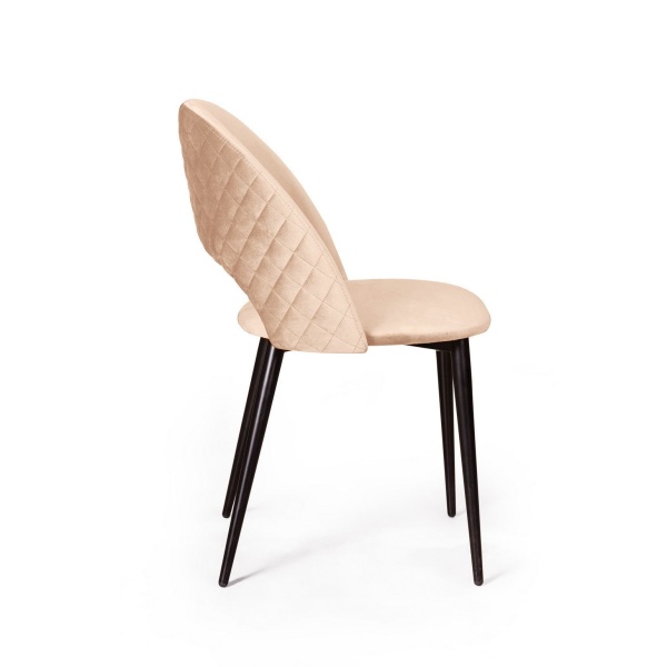 Стул Max ромб, бархат бежевый 5 от интернет-магазина IDODOM.RU