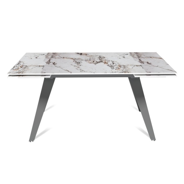 Стол раскладной Rhein (160+40+40), керамика глянцевая Top Pandora от интернет-магазина IDODOM.RU