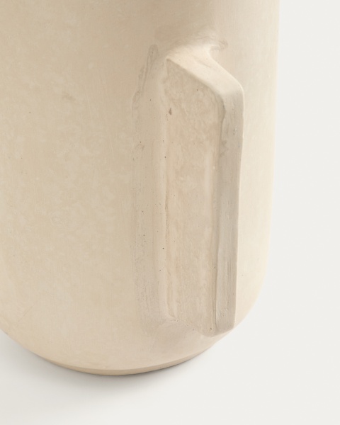 Ваза из папье-маше Mireni бежевая 38 см от интернет-магазина IDODOM.RU