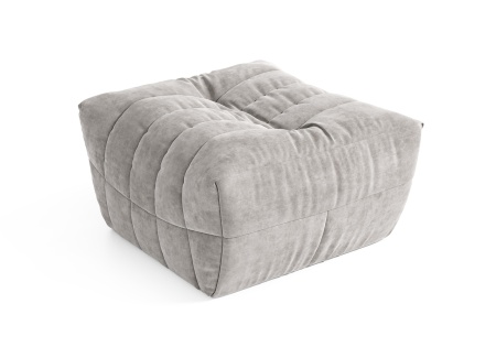 Пуф ДеФранс™️ Слим 70/70 - Ямайка шенилл уличная