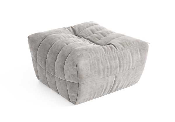 Пуф ДеФранс™️ Слим 70/70 - Эконом микровелюр