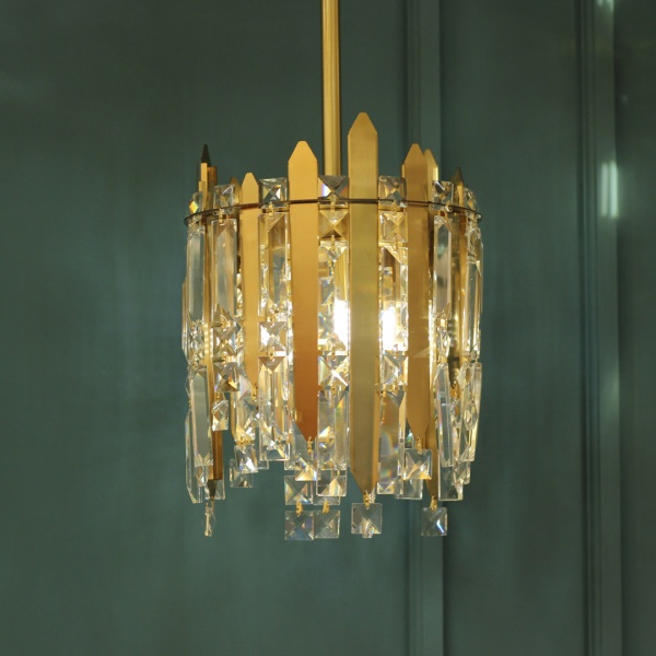 Подвесной светильник Cloyd ALCATRAZ-A P3 / Ø23 см - латунь (арт.10600) от интернет-магазина IDODOM.RU