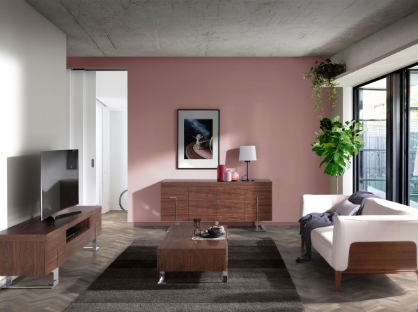 Сервант MK2103SB /3221 из орехового дерева и хромированной стали от интернет-магазина IDODOM.RU