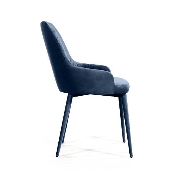Стул Douglas ромб, бархат синий 29 от интернет-магазина IDODOM.RU