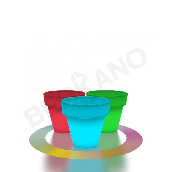 Кашпо classic 60  DB Snow White RGB ACC