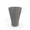 Кашпо Vetro 100 Gray Granite