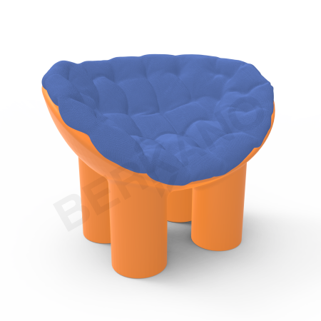 Кресло SLON Orange, Navy