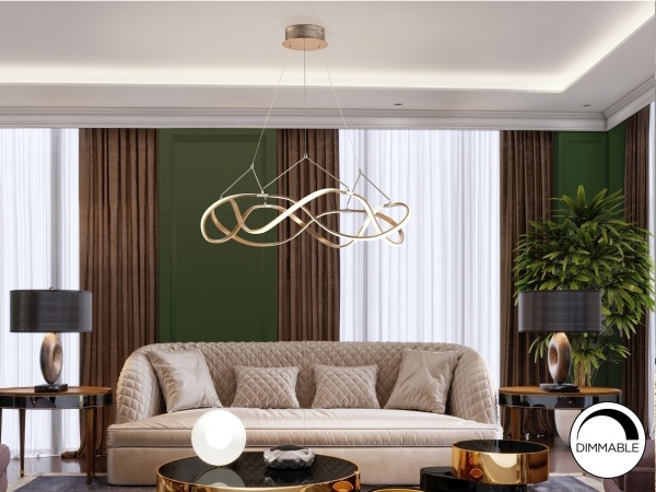 Подвесной светильник Molly 80Ø  розовое золото от интернет-магазина IDODOM.RU