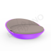 Шезлонг Riviera Deep Violet, Cappuccino