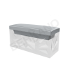 Сиденье для Icelandic Horizontal серого цвета