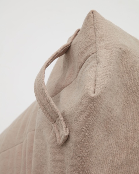 Calu Бежевый пуф из 100 % хлопка от интернет-магазина IDODOM.RU