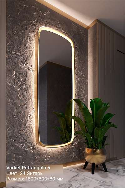 Зеркало прямоугольное Varket Rettangolo 5 от интернет-магазина IDODOM.RU